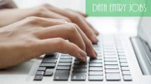 data entry jobs