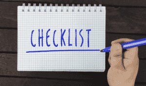 Make a Checklist