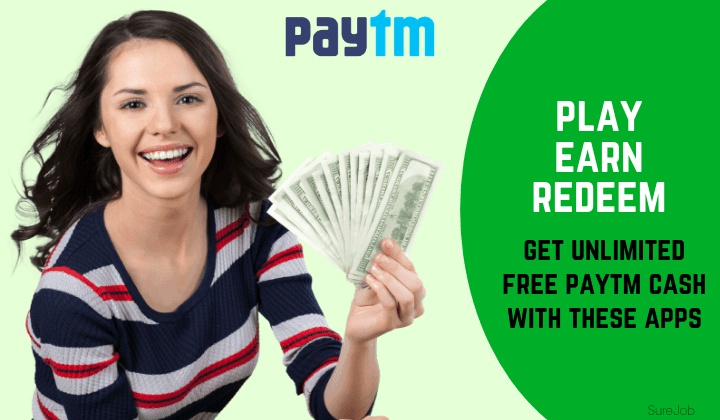 Earn Money Online Paytm Cash Website