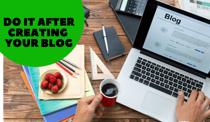 after starting blog