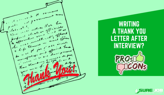 Sending A Thank You Letter After An Interview? Read Pros & Cons