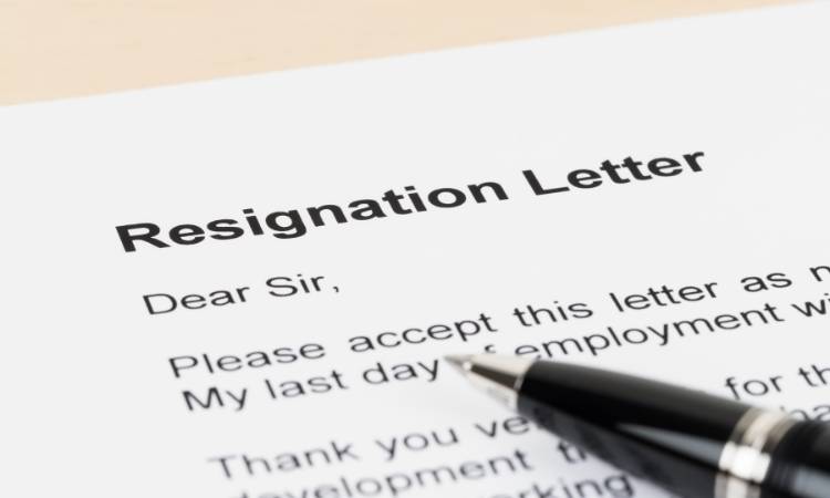 Resignation Letters