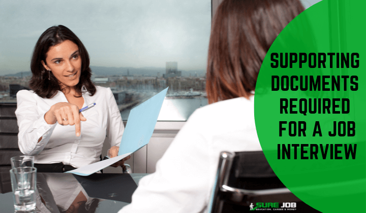 Top 10 Essential Supporting Documents Required For A Job Interview