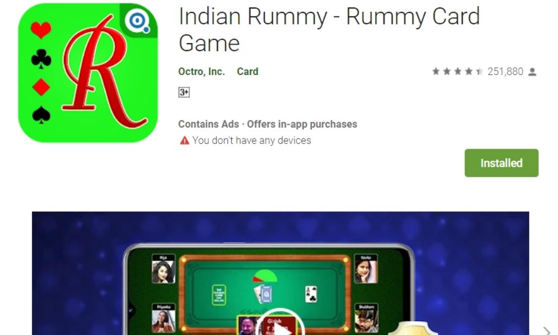 Octro Indian Rummy