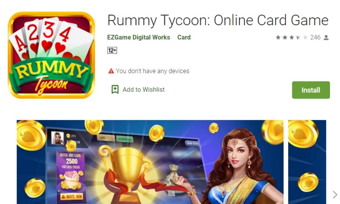 Rummy tycoon