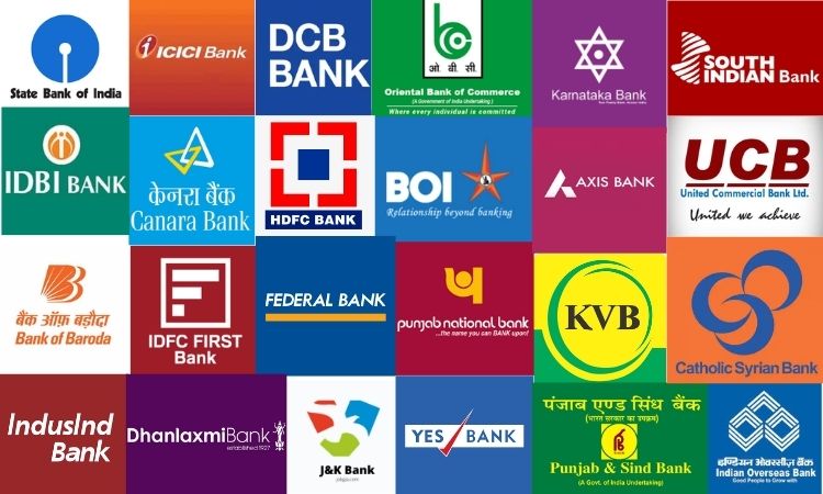 List of private & public sector banks in india