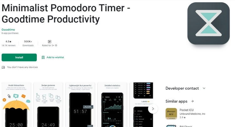 Goodtime Pomodoro