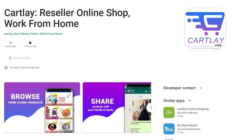20 Best Reselling Apps in India in 2022 | Start Online Selling & Shopping 12 Cartlay