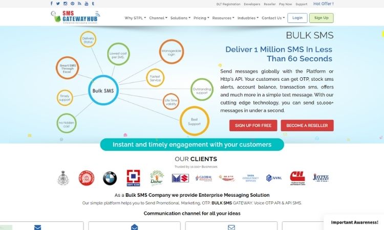 SMS Gateway Hub