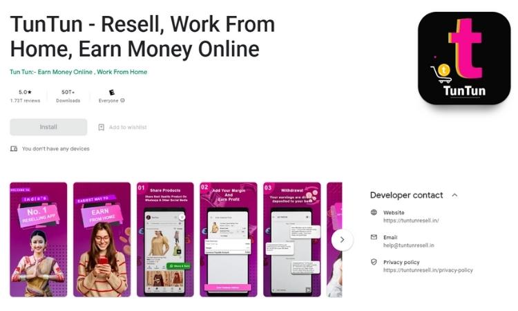 20 Best Reselling Apps in India in 2022 | Start Online Selling & Shopping 5 Tun Tun