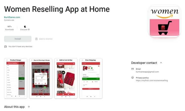 20 Best Reselling Apps in India in 2022 | Start Online Selling & Shopping 10 Women