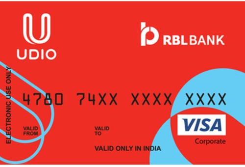  Virtual Rupay Credit Card from Udio
