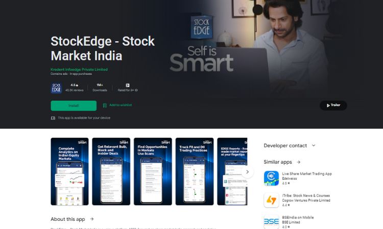  StockEdge- Share Market App