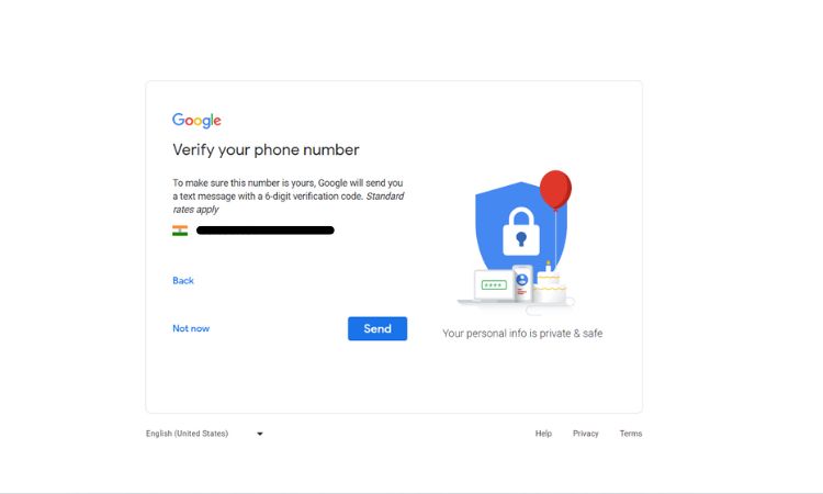 verify your mobile number