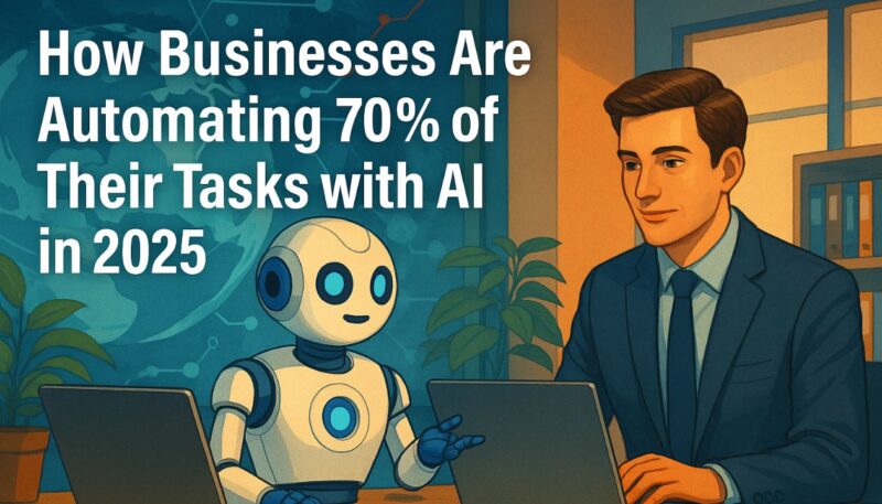 How Businesses Are Automating 70% of Their Tasks with AI in 2025