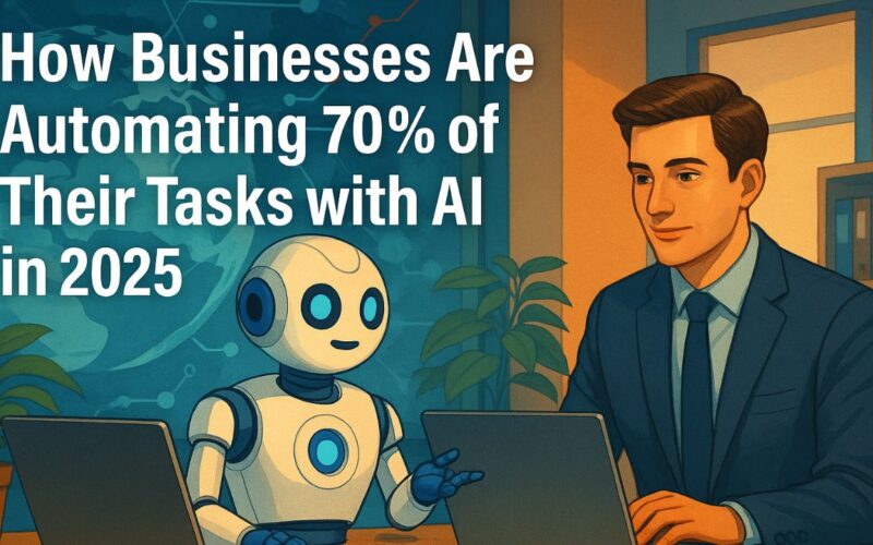 How Businesses Are Automating 70% of Their Tasks with AI in 2025