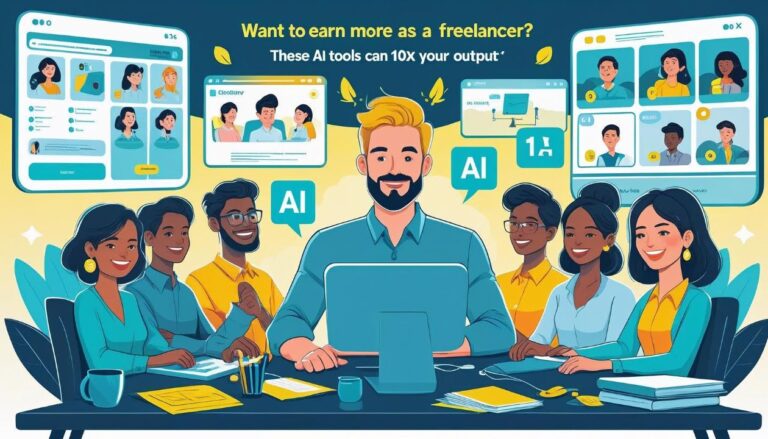 Want to Earn More as a Freelancer use These AI Tools to 10x Your Output