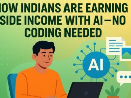How Indians Are Earning Side Income with AI — No Coding Needed